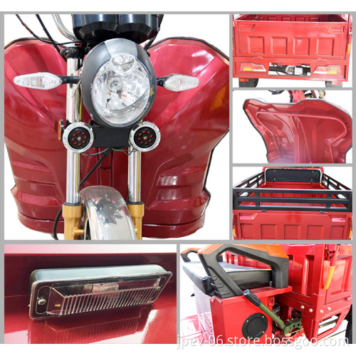 Bitine per carico triciclo elettrico Jinpeng Trailer per biciclette elettriche a tre ruote